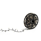 Lumineo Compact Twinkle 800 Led String Light + Reel 24m - Black/Warm White
